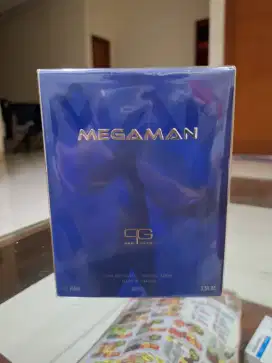 [NEW ORI] Megaman Eau De Toilette 100ml - Made in France Eropa Europe