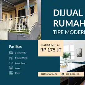 RUMAH SEMI VILLA HARGA MURAH