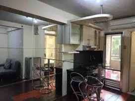 Sewa bulanan lantai rendah1BR full furnis apartemen kalibata view city