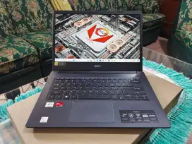 Laptop acer aspire a314 22 amd athlon 3020 ram 8 ssd 256 vga 2gb ips