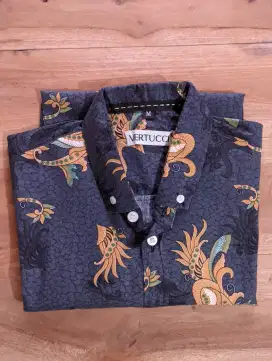 Kemeja Batik Pria Slim Fit M