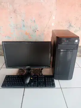 Core i3 4160/Gen4 +Ram 16GB +HDD 1TB +Monitor 19inch