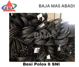 besi beton 6 polos sni