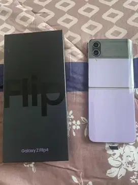 Dijual samsung z flip 4 purple
