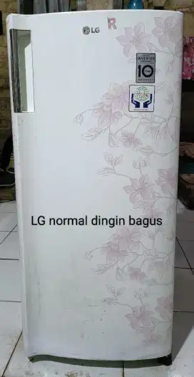 Kulkas keluar normal dingin bagus beku LG