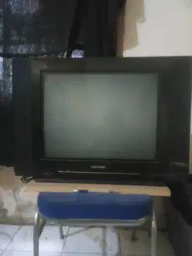 JUAL TV TABUNG 24 INC POLYTRON + SETBOX