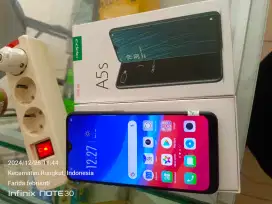 Oppo A5s 3/32gb bekas fullset normal bisa TT