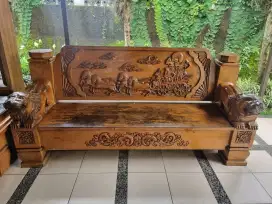 Set meja kursi jati jepara