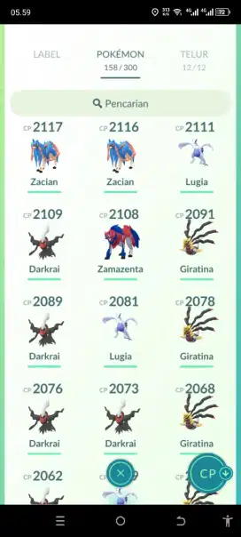 Akun pokemon go level 40 murah