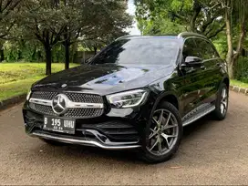 Kredit bunga 0% Mercedes Benz GLC200 AMG 2019 facelift 2020 hitam