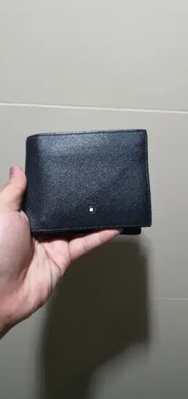 Dompet Pria Montblanc Original Authentic Leather Full Set