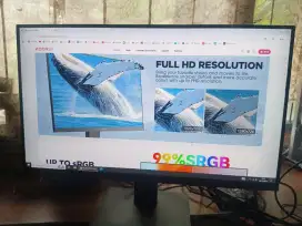 Monitor koorui 27inc 100Hz IPS baru pakai sebulanan