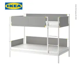IKEA VITVAL Rangka Tempat Tidur Anak 2 Tingkat 90x200 cm Kondisi Baik