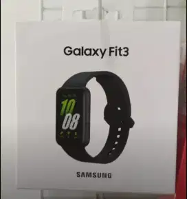 Samsung Galaxy Fit 3 Black Silver BNIB Garansi Resmi SEIN