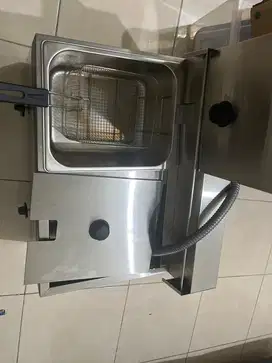 Kompor Gas deep fryer GEA Getra 2 tungku