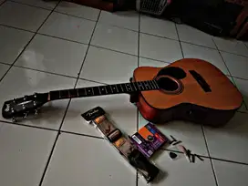 Jual Cepat Gitar Akustik Elektrik Cort AF510e