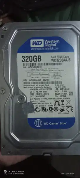 Hardisk Western digital 320 gb