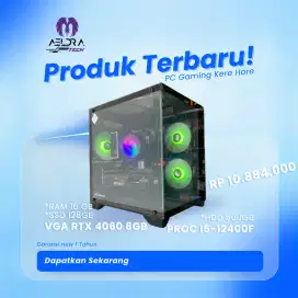 PC GAMING EDITING RENDERING i5 GEN12 | RTX 4060 8GB | RAM 16GB |SSD128