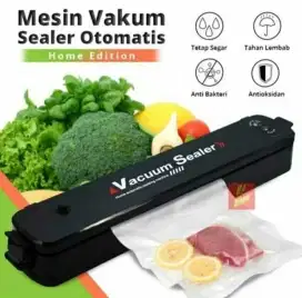 Vacuum Sealer Portable Alat Pres Plastik/Mesin Vacum makanan Serbaguna