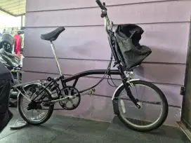 Brompton Black M Type Classic Edition