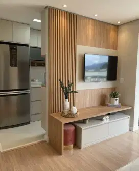 Sekat ruangan , Partisi ruangan , Kitchen set , Lemari baju