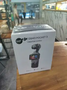 Dji osmo poket 3 creator combo kredit tanpa dp. 
Garansi resmi