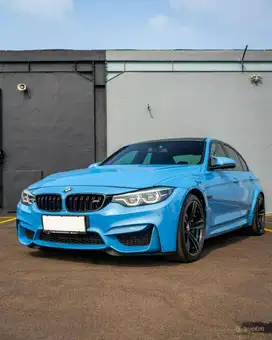 BMW M3 F80 LCI 2017 Yas Marina Blue Metallic