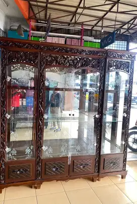 Lemari Hias 4 Pintu Kayu CiciLan Murah