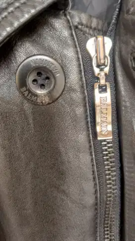 Jaket kulit BALMAIN PARIS