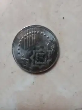 di jual barang antik berupa uang koin 5 sen