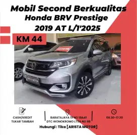 Honda BRV Prestge 2019 AT L/1 Pajak'2025 Km44