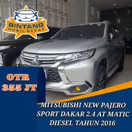 MITSUBISHI PAJERO SPORT DAKAR 2.4 L AT MATIC 2400 CC DIESEL TAHUN 2016