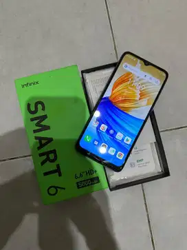 Infinix Smart 6 HD Mulus normal pakai