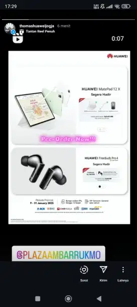 Matepad 12X pre-order (Bonus Keyboard, Stylus, & Mouse)