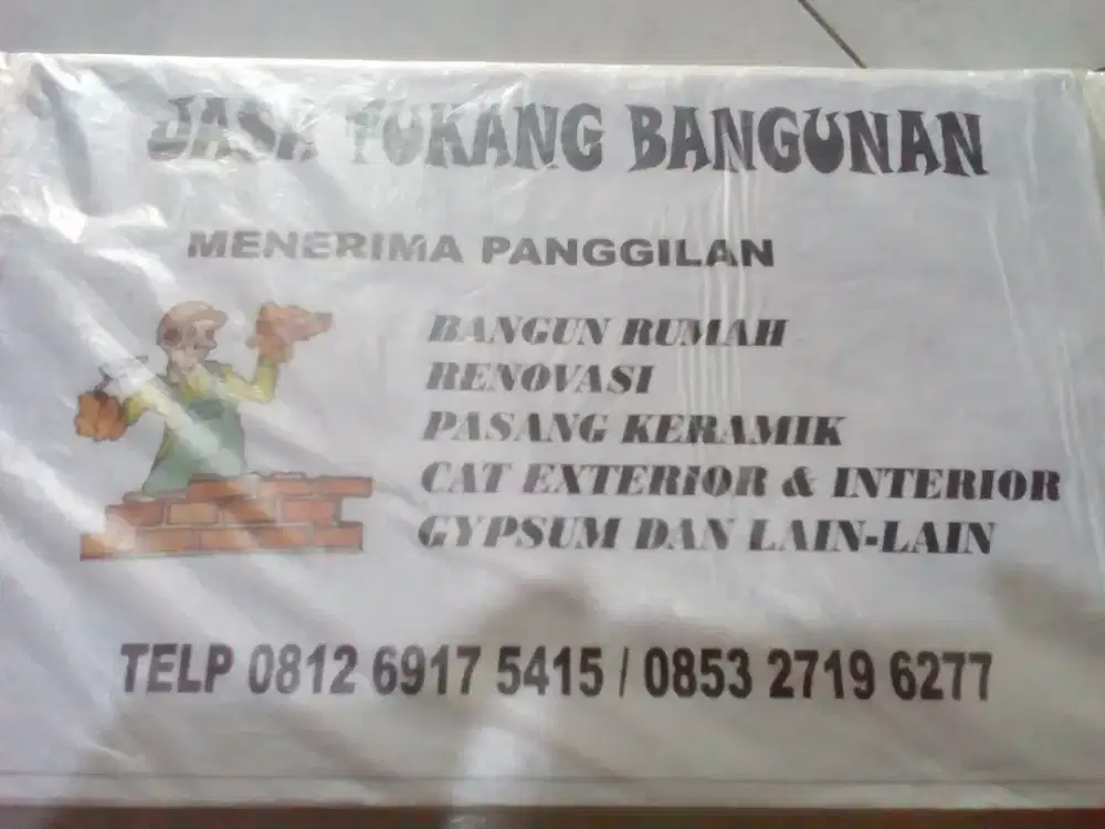 Jasa Tukang Bangunan