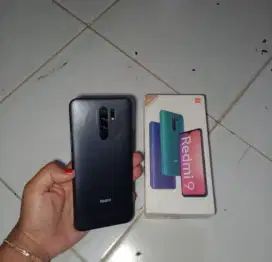 Redmi 9 ram 3+1/33 fullset!.