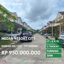 komplek medan resort city furnish daerah titi kuning deli tua