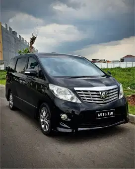 Toyota Alphard 2.4 G S C PS Hitam 2010 Ter Murah Tdp Ringan Ori Bu