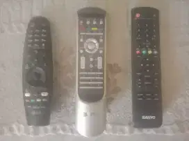 MACAM2 REMOTE TV ORIGINAL MERK LG & SANYO + BENQ NORMAL NOMINUS MULUS