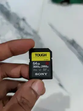 memori tough sony v90 64gb