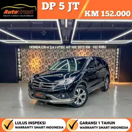 Tdp 5 Juta Honda Crv 2.4 I-Vtec A/T Nik.2012/David