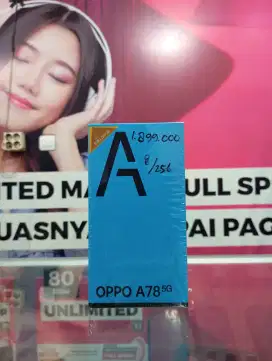 PROMO OPPO A78 8/256 CUCI GUDANG