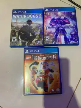 Kaset ps 4 , borongan 725 / bs satuan