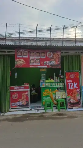 di over paket usaha Dawet & mie jebew