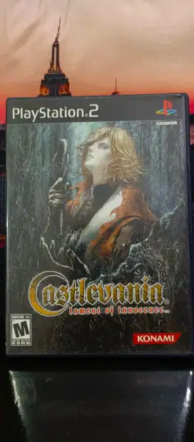 Game Ps2 CASTLEVANIA: LAMENT OF INNOCENCE (2003), ORIGINAL USA, RARE.