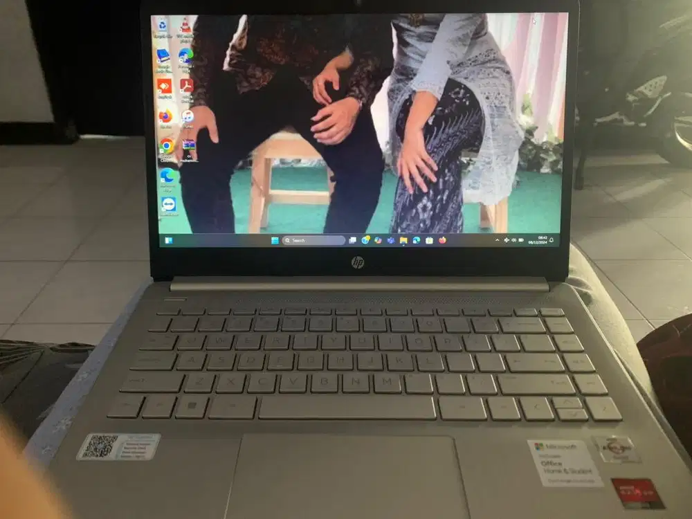 Laptop Hp silver 2021