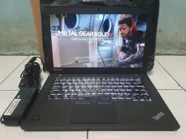 LENOVO THINKPAD T450 COREI7 RAM8GB SSD256GB FULL PROGRAM KERJA LENGKAP