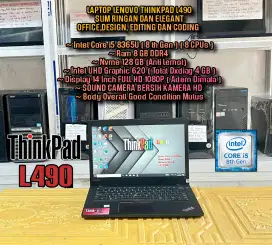 (NEGO)Lenovo Thinkpad Intel Core i5 8TH MULUSS
Laptop Design