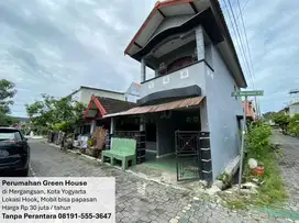 Disewakan Rumah Luas dan Strategis di Perumahan Green House Kota Yogya