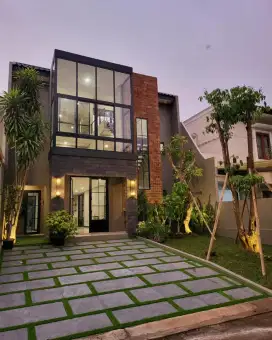 Rumah brandnew cantik siap huni strategis di Cluster BSD Tangsel.